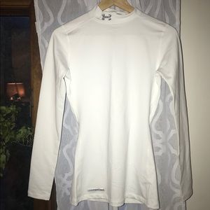 White long sleeved Under Armour “coldgear” shirt